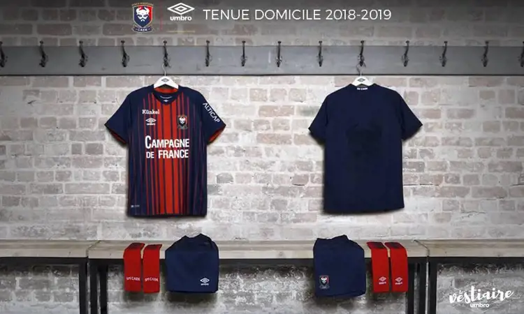 SM Caen voetbalshirts 2018-2019
