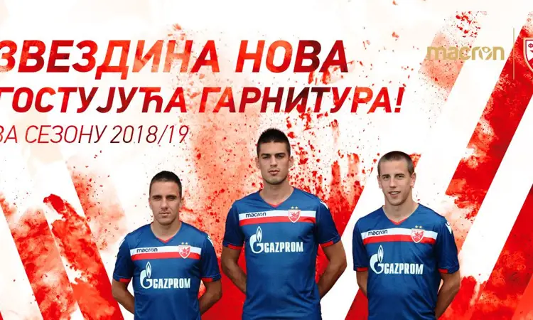 Rode Ster Belgrado uitshirt 2018-2019