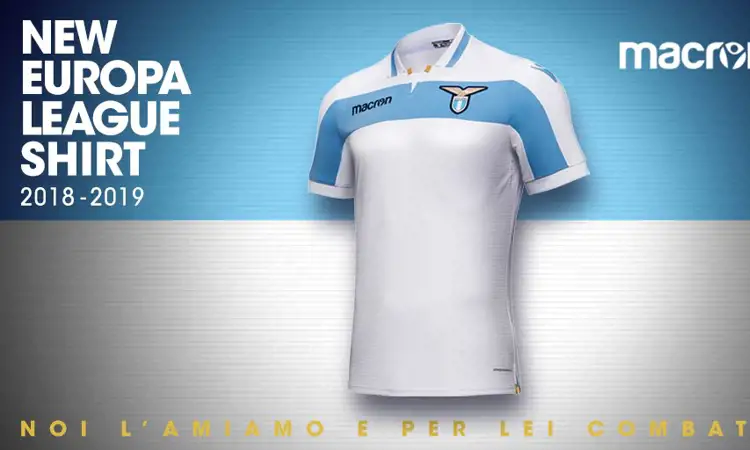 Lazio Roma Europa League voetbalshirt 2018-2019