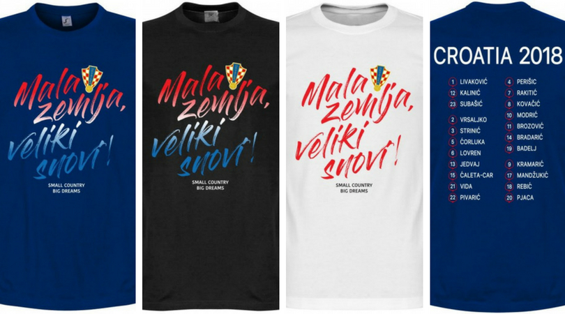 Kroatië Mala Zemlja, Veliki Snovi & 1998 t-shirts mateloos populair