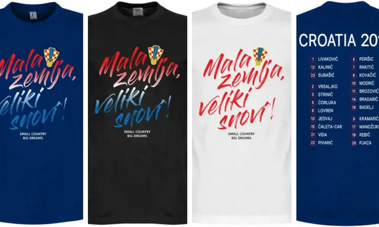 Kroatië Mala Zemlja, Veliki Snovi & 1998 t-shirts mateloos populair
