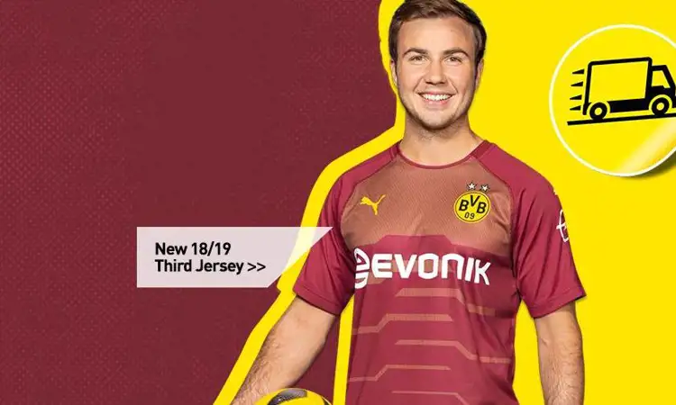Borussia Dortmund 3e voetbalshirt 2018-2019