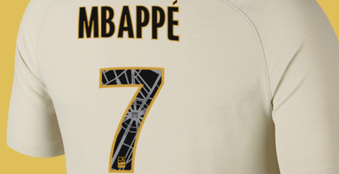 Unieke bedrukking voor nieuwe Paris Saint Germain uitshirt 2018-2019