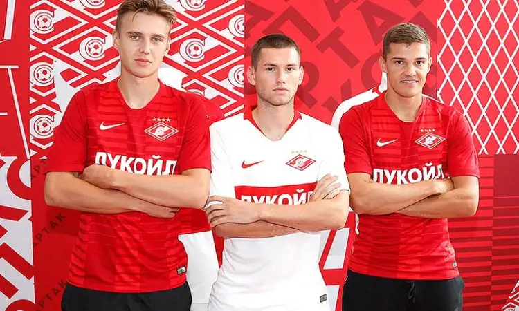 Spartak Moskou voetbalshirts 2018-2019