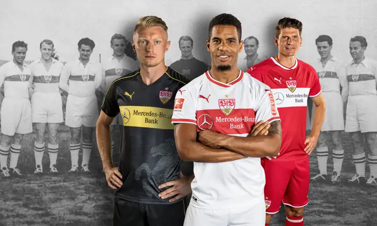 VFB Stuttgart uitshirt en 3e shirt 2018-2019