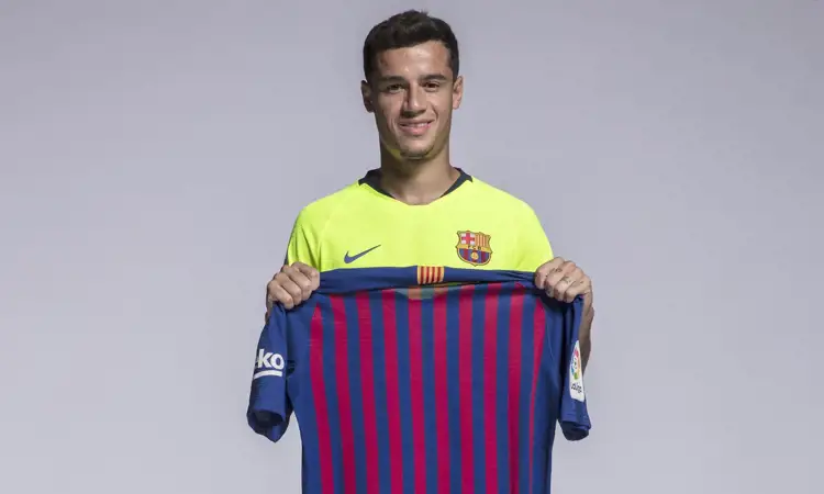 Coutinho draagt nummer 7 op Barcelona voetbalshirt vanaf 2018-2019