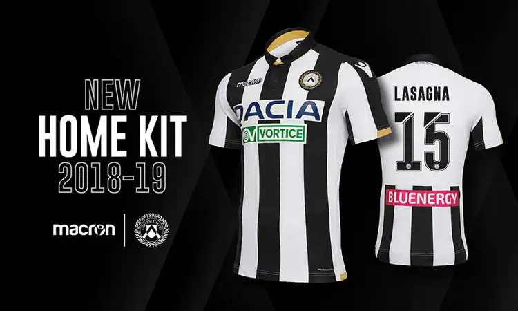 Udinese thuisshirt 2018-2019