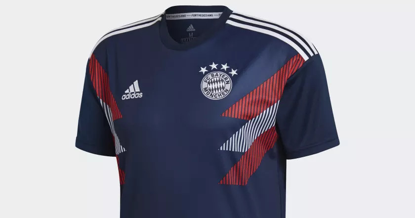Bayern München warming-up shirt en Champions League ZNE jack 2018-2019