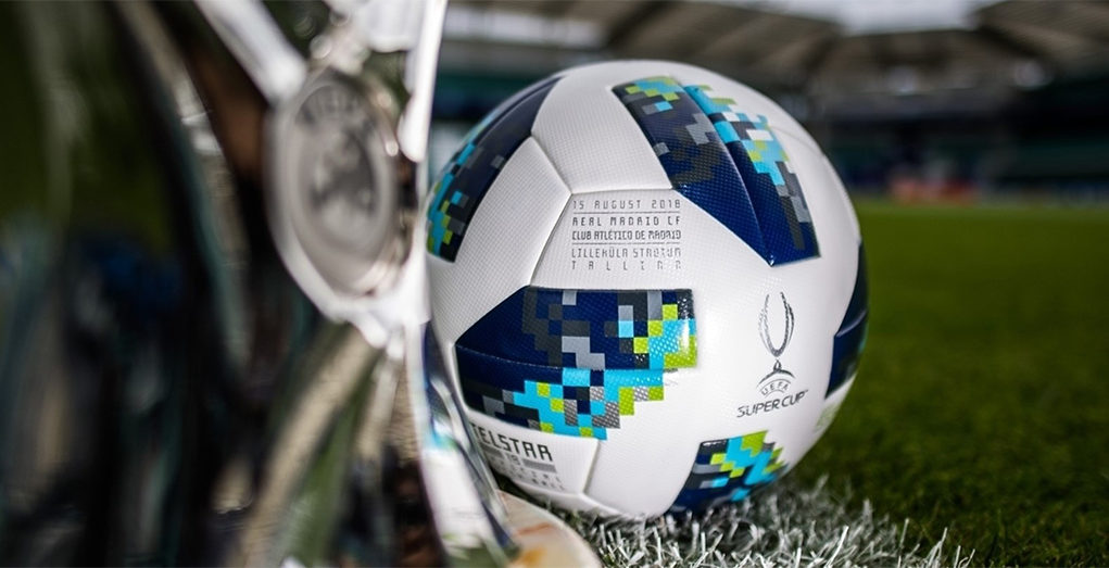 adidas lanceert wedstrijdbal voor Europese Supercup 2018