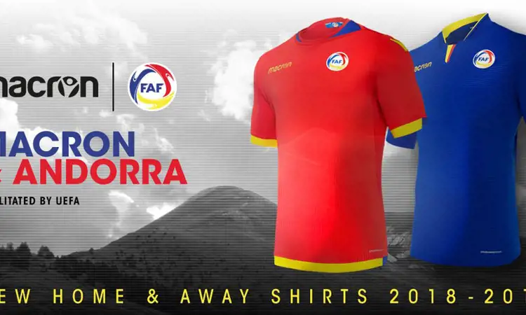 Andorra voetbalshirts 2018-2020