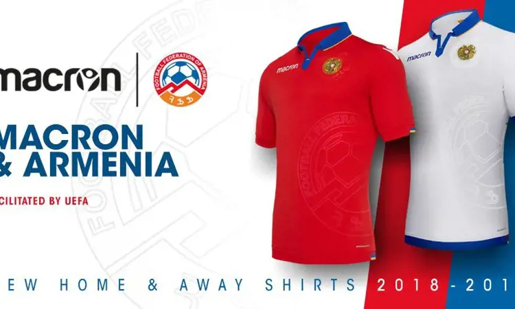 Armenië voetbalshirts 2018-2020