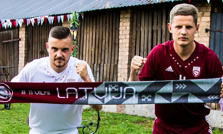 Letland voetbalshirts 2018-2020