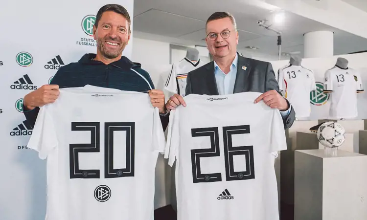 Adidas en Duitse voetbalbond verlengen contract tot 2026