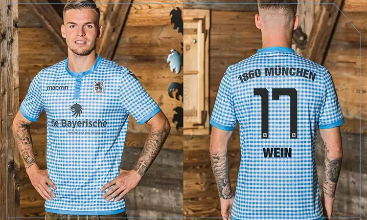 1860 München en Macron lanceren uniek Oktoberfest voetbalshirt voor 2018