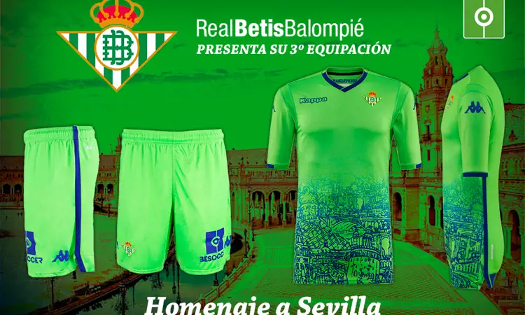 Real Betis Sevilla 3e voetbalshirt 2018-2019