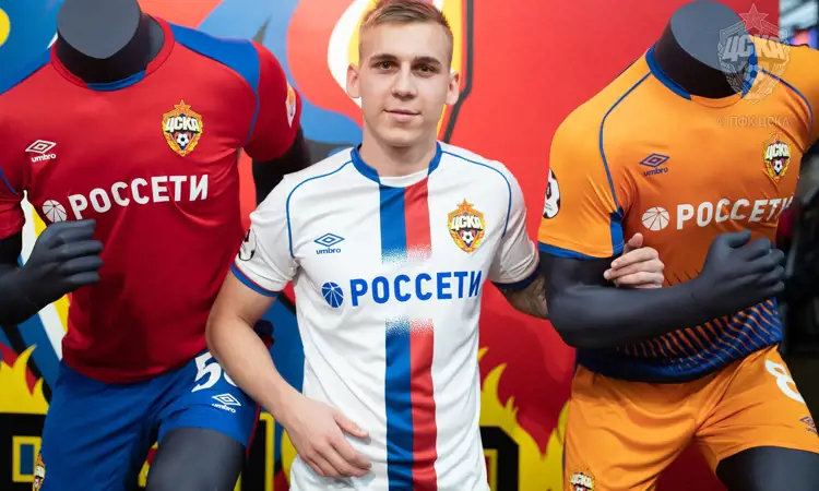 CSKA Moskou voetbalshirts 2018-2019