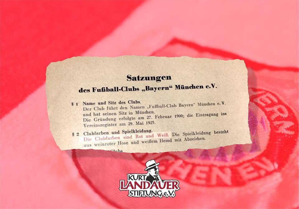 Supporters Bayern Munchen starten campagne voor terugkeer rood/witte voetbalshirts