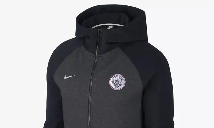Het Manchester City Nike tech fleece trainingspak 2018-2019