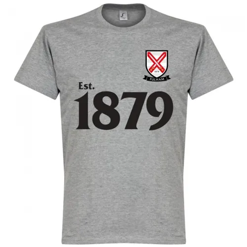 Fulham 1879 logo T-Shirt - Grijs