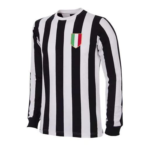 Juventus retro voetbalshirt 1951-1952 - lange mouwen