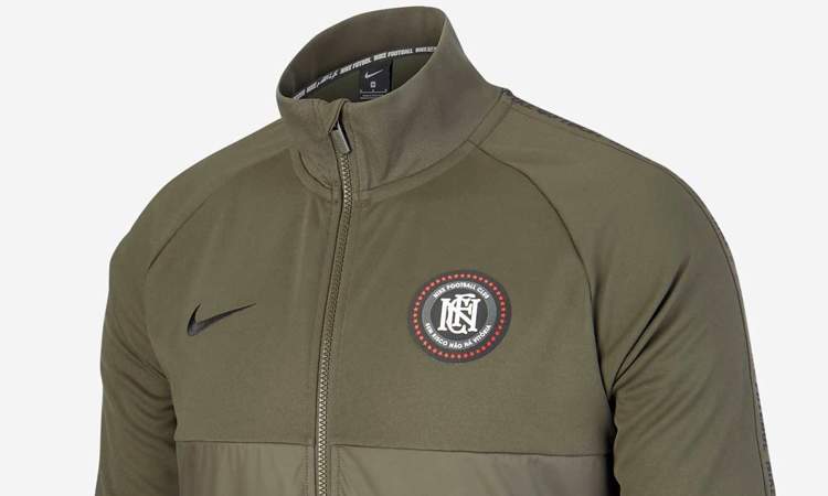 Het Leger Groene Nike Fc Trainingspak 2018 2019 Voetbalshirts Com