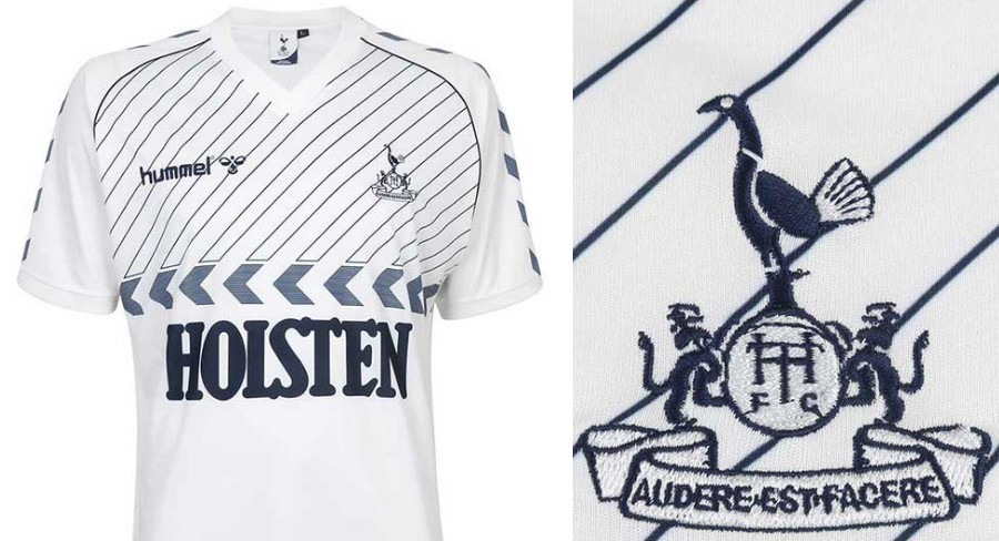 Hummel lanceert Tottenham Hotspur retro voetbalshirts van eind jaren '80