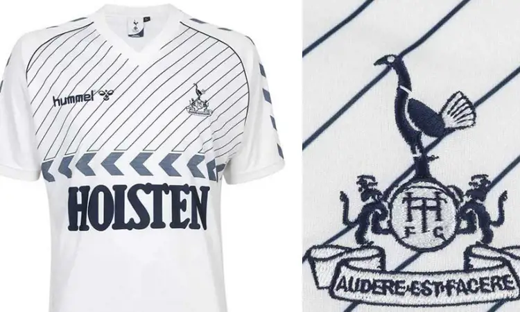 Hummel lanceert Tottenham Hotspur retro voetbalshirts van eind jaren '80