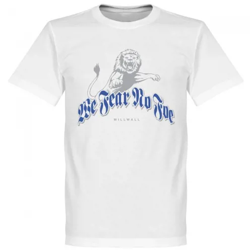 Millwall We Fear No Foe T-Shirt - Wit