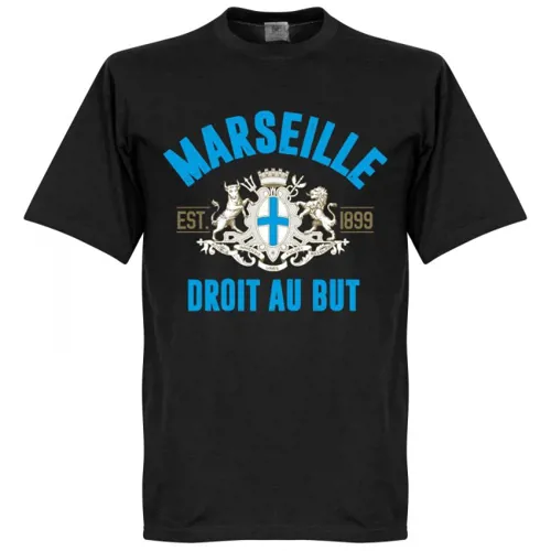 Olympique Marseille EST 1899 fan t-shirt - Blauw
