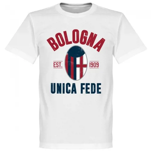 Bologna EST 1909 fan t-shirt - Wit