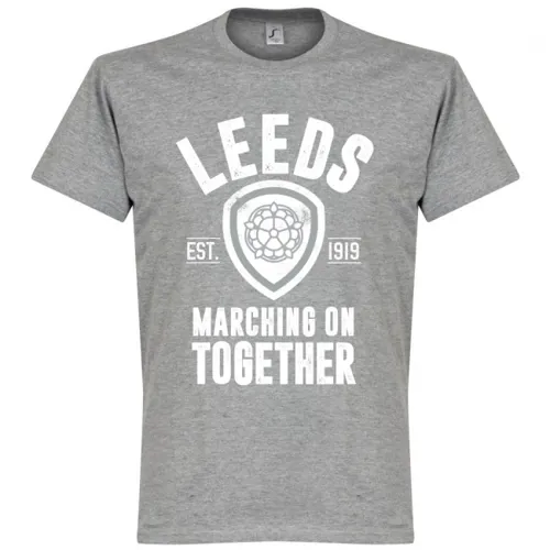 Leeds United EST 1919 t-shirt - Grijs