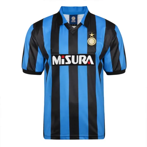 Inter Milan retro voetbalshirt 1990-1991 