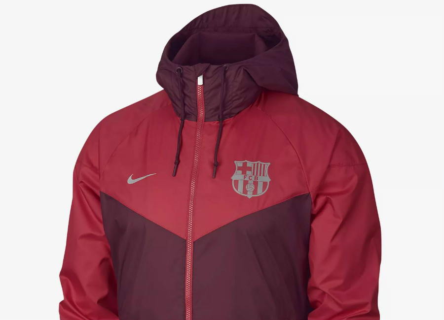 De roze Barcelona windrunner 2018-2019