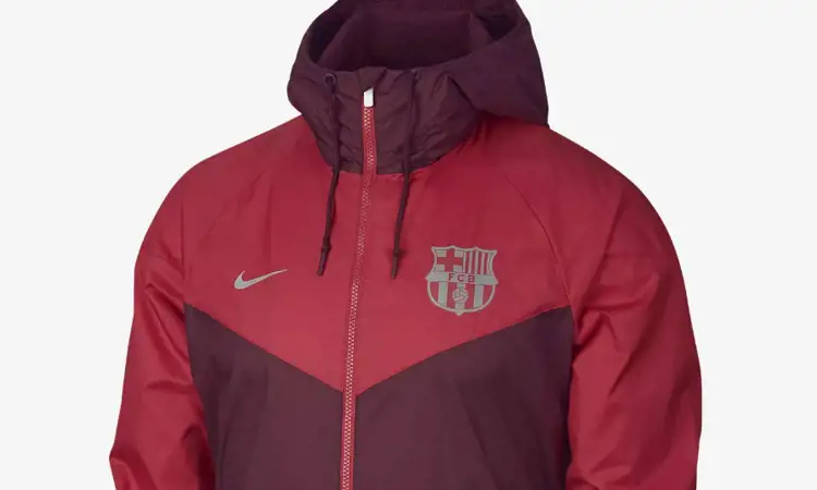 De roze Barcelona windrunner 2018-2019