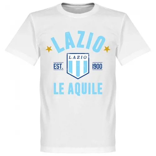 Lazio Roma EST 1900 fan t-shirt - Wit