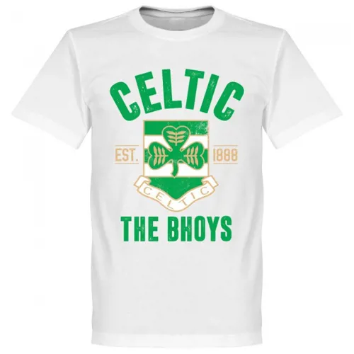 Celtic EST 1888 t-shirt - Wit