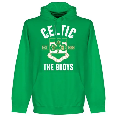 Celtic EST 1888 hoodie - Groen