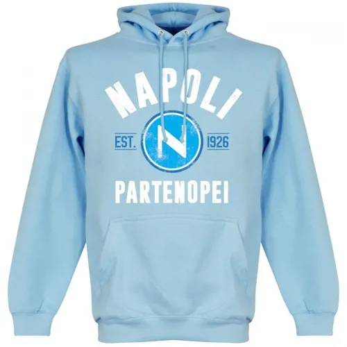 Napoli EST 1926 hoodie - Licht Blauw