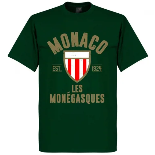 AS Monaco EST 1924 t-shirt - Groen