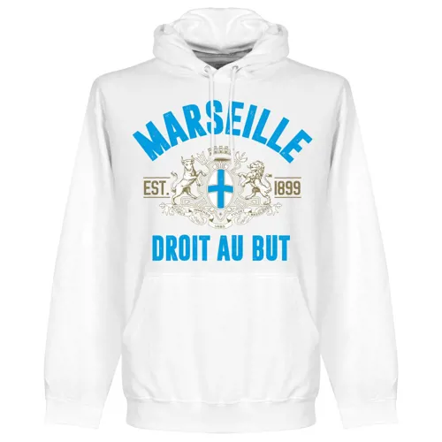 Olympique Marseille EST 1899 hoodie - Blanc