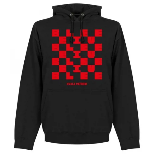 Kroatië Homecoming hoodie - Zwart