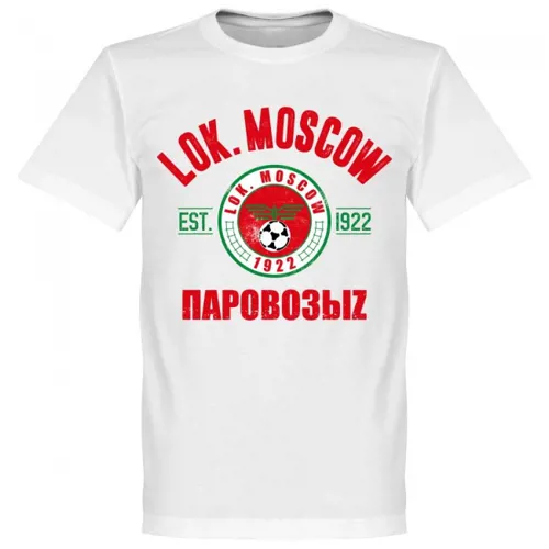 Lokomotiv Moskou 1922 fan t-shirt - Wit