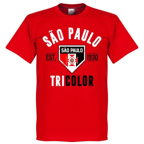 Sao Paulo EST 1930 t-shirt - Rood