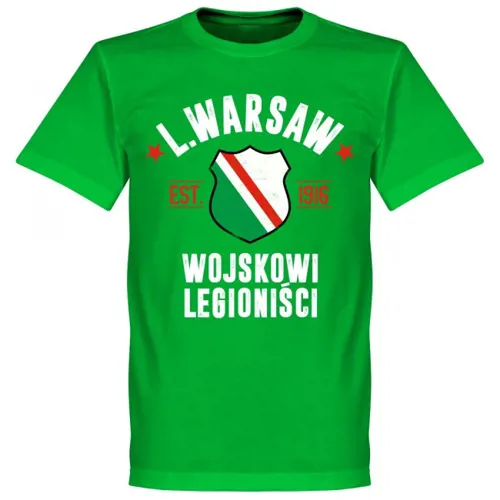 Legia Warschau t-shirt EST 1916 - Groen