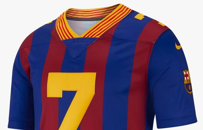 Het Barcelona American Football NFL shirt 2019