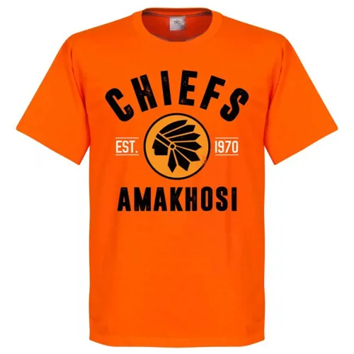 Kaizer Chiefs EST 1970 t-shirt - Oranje