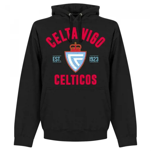 Celta De Vigo hoodie EST 1923 - Zwart