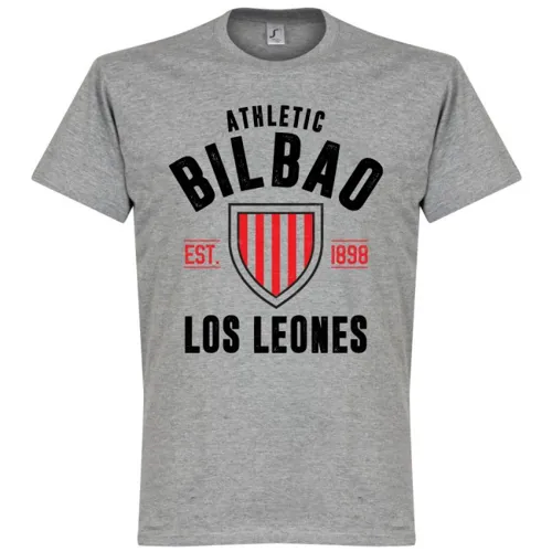 Athletic Bilbao t-shirt EST 1898 - Grijs