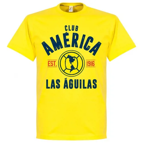 Club America t-shirt EST 1916 - Geel