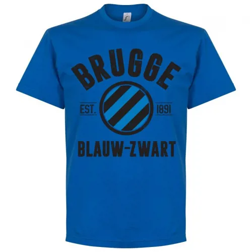 Club Brugge Established 1891 t-shirt - Blauw